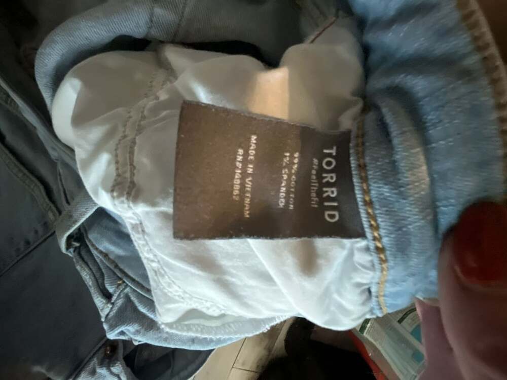Torrid High-Rise Ankle Crop Classic Denim Light Wash Jeans Size 22 - Picture 8 of 8